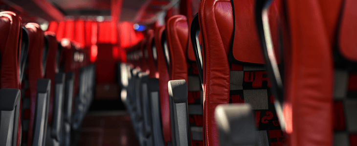 interior bus seats